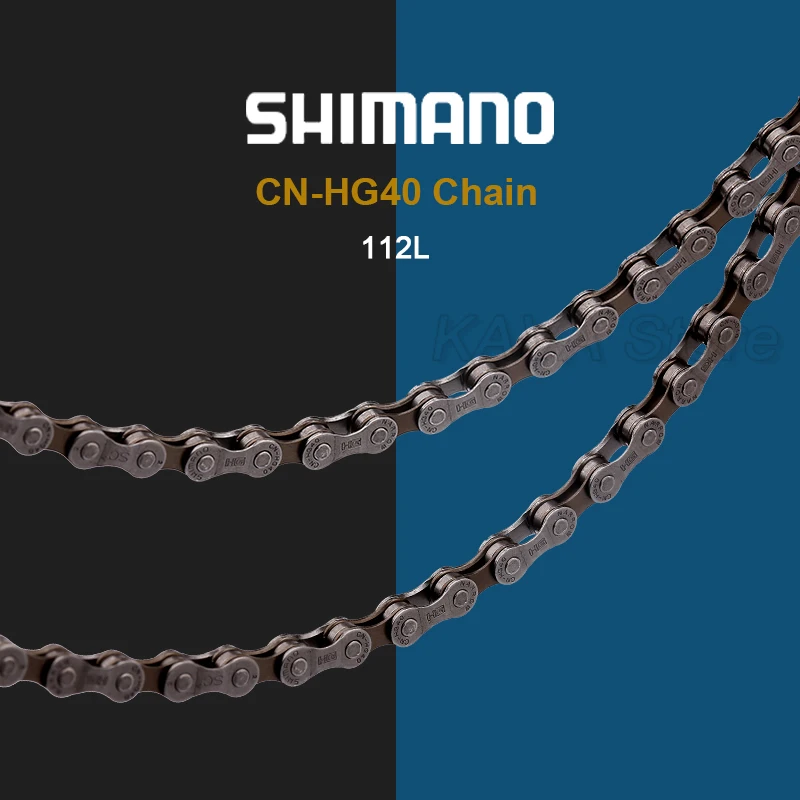 Shimano Mountain Bike Chain HG40 112 Links 6 7 8 Speed Bicycle Current 112L SHIMANO TOURNEY TY HYPERGLIDE MTB Chain - view 2