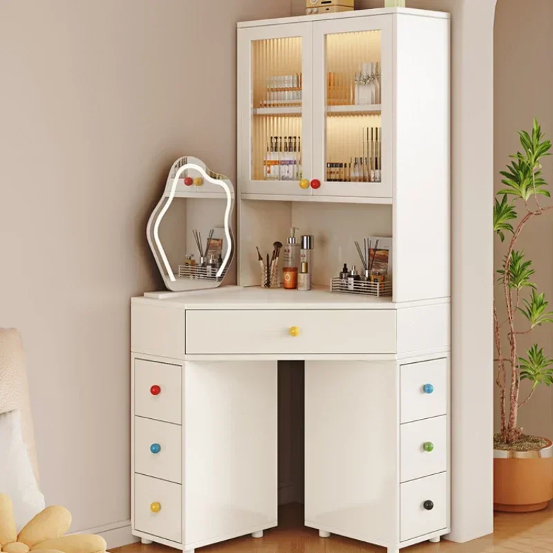 Makeup Vanity Bedside Dresser Modern Toiletries Portable Toilet Closet Organizer Toilets Deals Home Tocador Luxury Furniture r