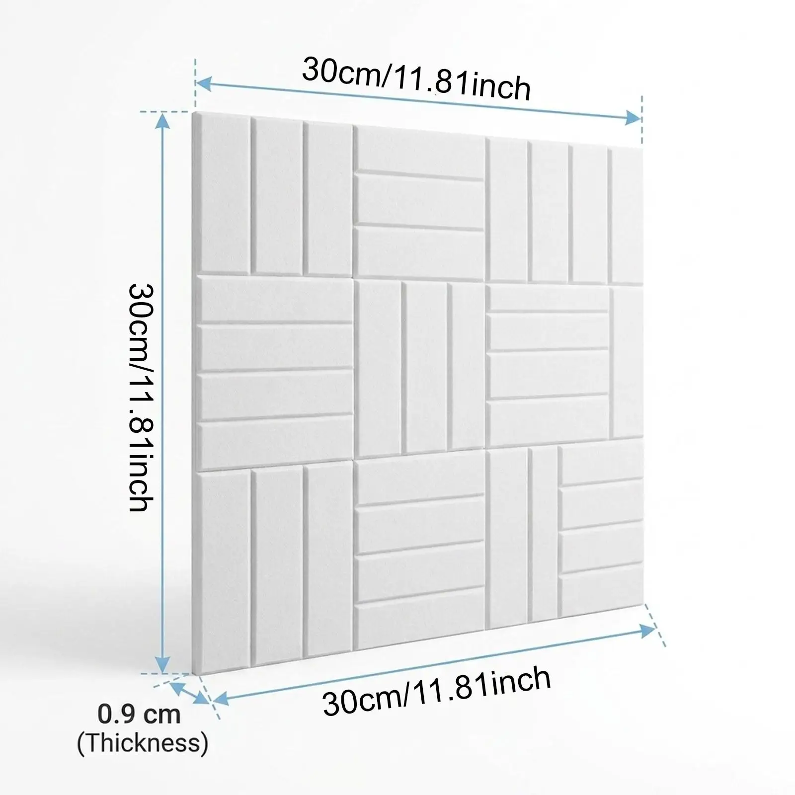 20Pcs Acoustic Wall Panels Soundproof Wall Panels Acoustic Treatment Easy to Install 12x12inch for Noise Reduction for Studio