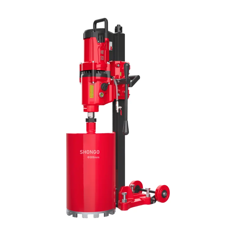 High-Power Electric Industrial Diamond Core Drill Machine With Variable Speed And 310mm Max Drilling Capacity OEM Available