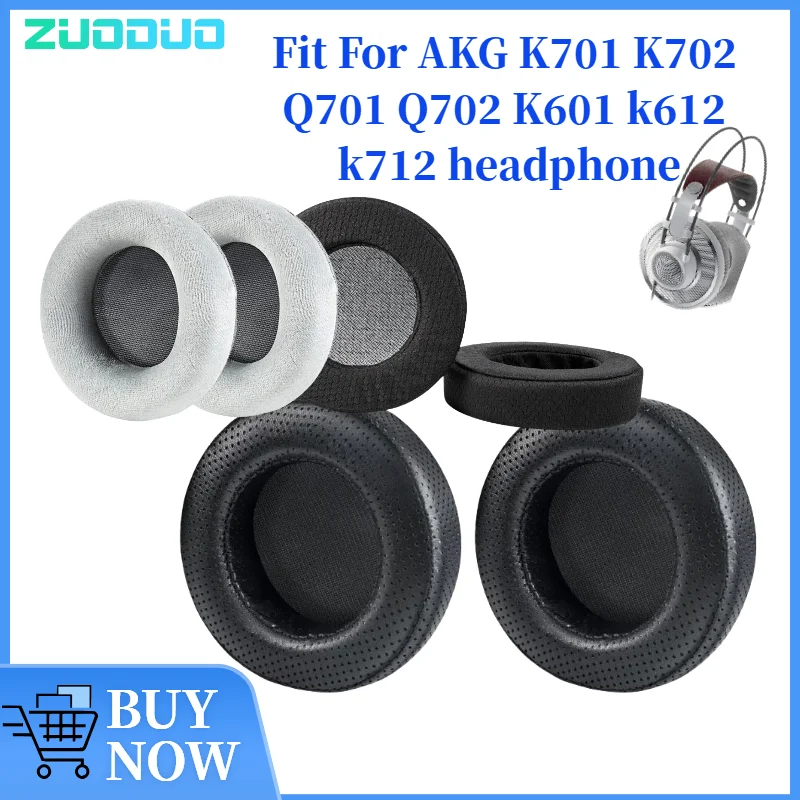 

ZUODUO Replacement Ear pads for AKG K701 K702 Q701 Q702 K601 k612 k712 Headphones Ear Cushions Earpads headset Earmuff