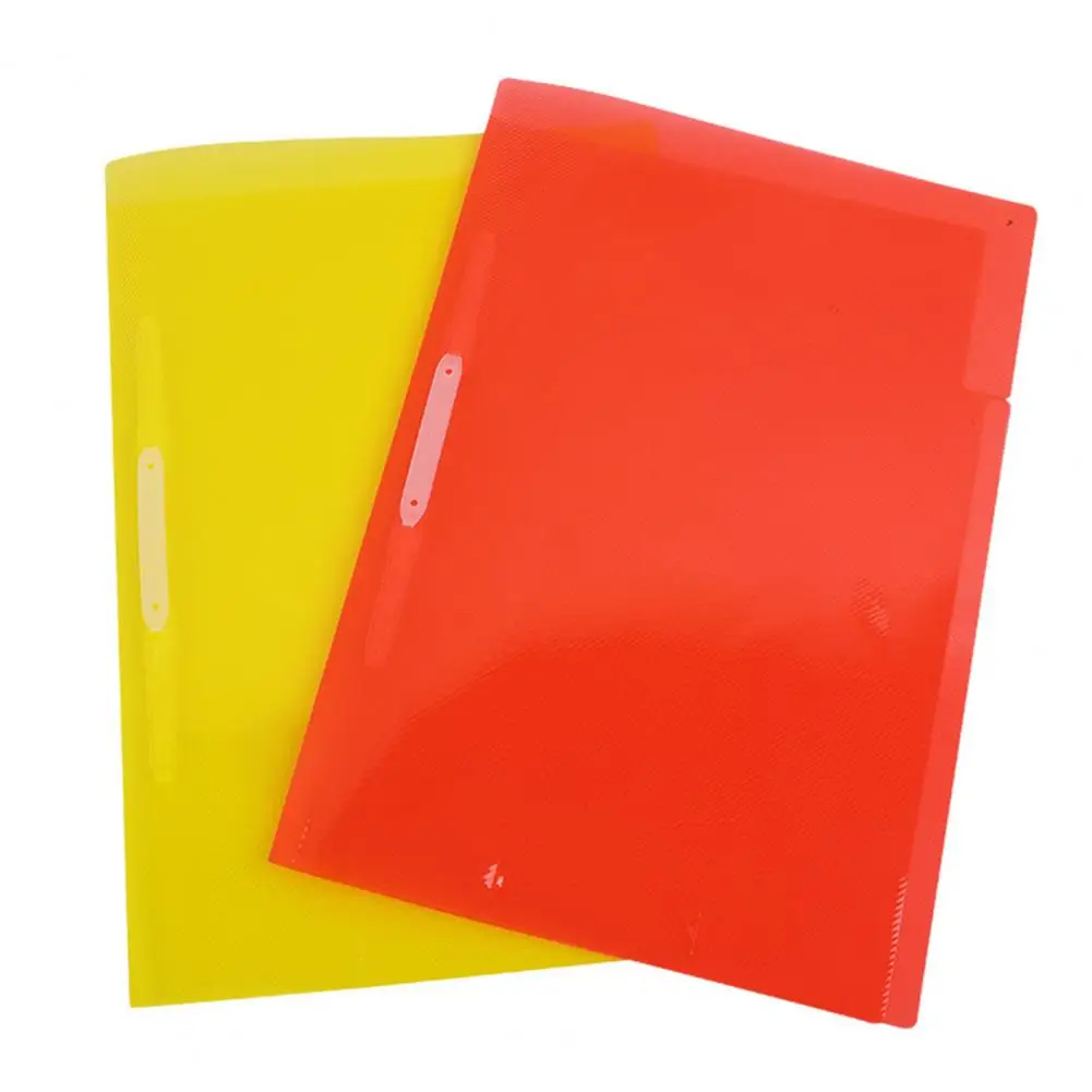 File Folder for Workflow Heavy-duty File Folder with Pocket Plastic File Folders with Clip Paper for Office for Organization