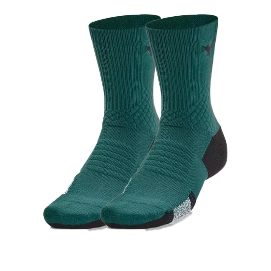 Under Armour Crew Socks Unisex 1 Pack Coastal Cyan