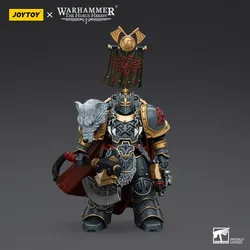 【Accessories】JOYTOY Warhammer 30k 1/18 Action Figures Space Wolves Legion Praetor with Power Axe and Combat Shield