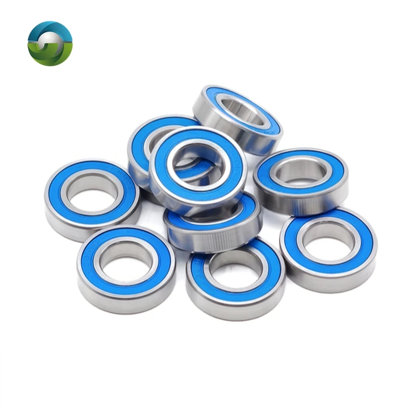 

4 шт. 6901 2RS подшипник 12x24x6 мм велосипедный шарнир запасные части 6901 2RS шарикоподшипники 6901-2RS синий герметичный
