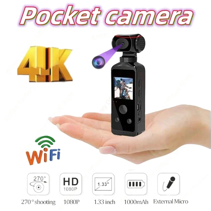4K Hd Mini Wifi Cam…
