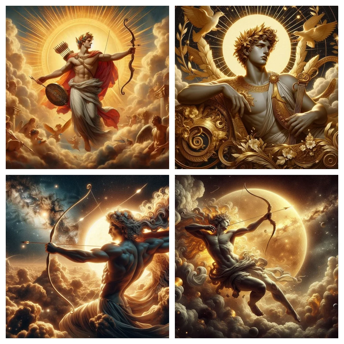 

Apollo Sun God 5D Diamond Painting God of Light, European Classical DIY Diamond Embroidery Home Room Wall Decor