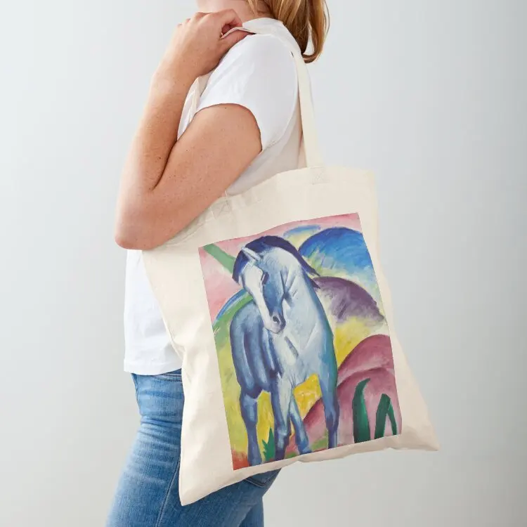 

Blue Horse, Franz Marc Tote Bag tote bag woman Canvas personalized tote bag university shopper