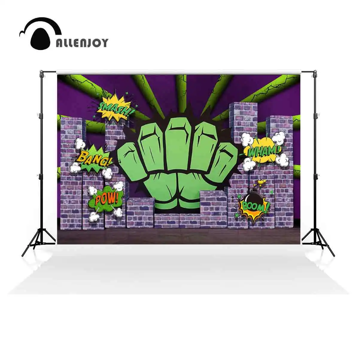 

Allenjoy Green Superhero тематический фон