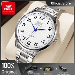 OPK 6008 Watches For Men Stainless steel New Fashion Brand Luxury Quartz Watch Waterproof Mens Watch Automatic Watch Reloj