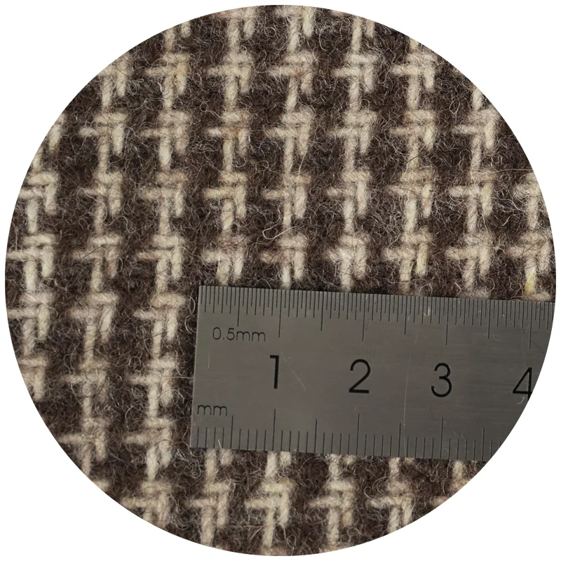 

Luxury Heated Color Woolen Coat Fabric 100 Woolen Vest Material for Autumn Winter Fashion Handmade DIY Home Sponge Pad