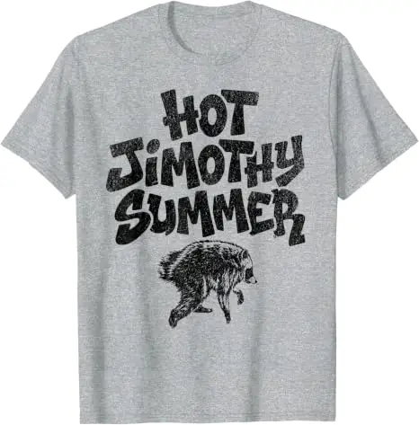 Jimothy Raccoon I Shaped Like Ball Short Spine Lustiges Geschenk-T-Shirt Y2k Trash Panda Wildlife Graphic Saying Tee HOT JIMOTHY Summer – Detail 13