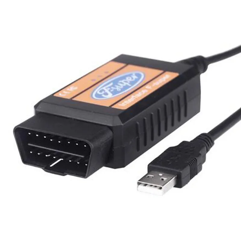 Obd Obdii Obd2 Usb Scan Tool Auto Car Diagnostic Fault Tool Scanner Code Reader Cable for F Super