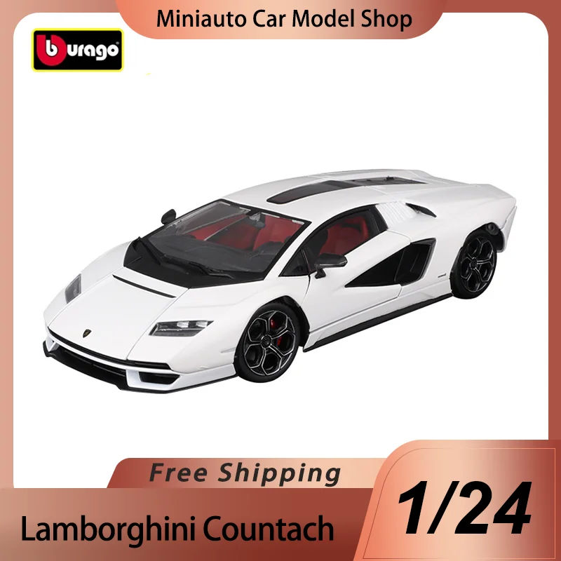 

В наличии Bburago 1:24 Lamborghini Countach Lpi 800-4 сплав, миниатюрная литая модель Lamborghini, модель спортивного автомобиля, игрушки Kisd, подарок