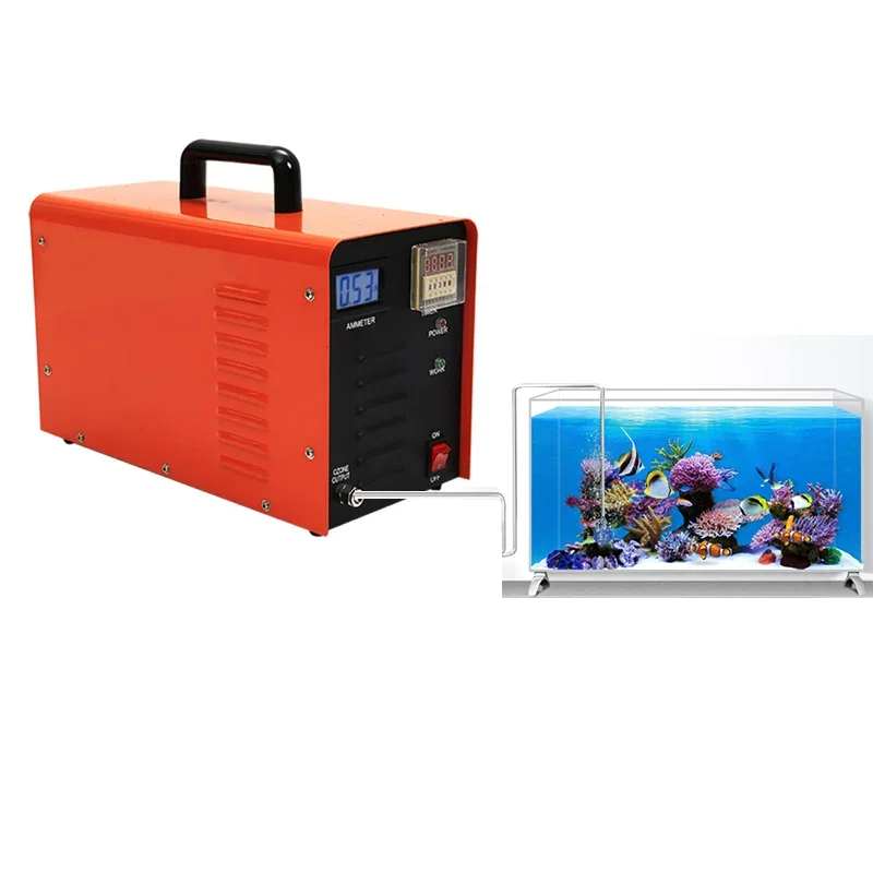 Portable 10g Industrial Fish Farming Equipment Water Ozonator For Aquarium