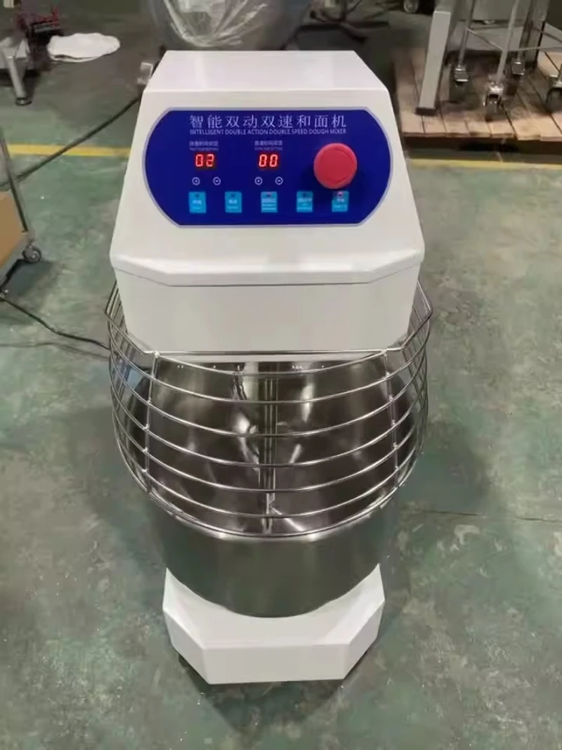 Custom 30L 50L 100L Spiral Dough Mixer Double Action Commercial Flour Kneader 380V for Bakery Restaurant Use