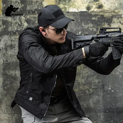 City Archon DulJackets-Veste en coton multi-poches pour hommes, vêtements décontractés, OupillSlim, Fat, A3F1121