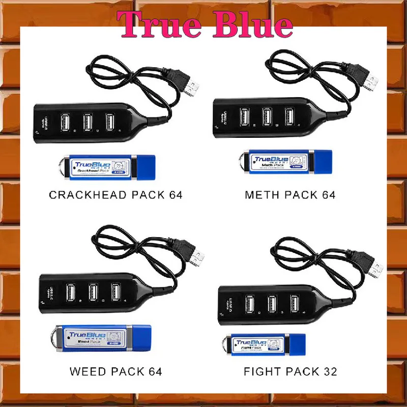 

Набор True Blue Mini Crackhead 32G/64G Fight Pack для PS ONE MINI