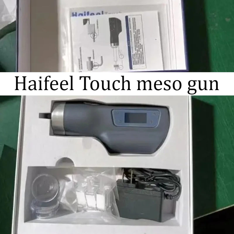 Haifeel Touch meso gun  Handheld Hydra Injector,Handheld Mesotherapy Injector ,Beauty Machine Skin Care Tool Adjustable Depth