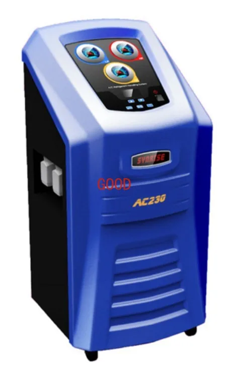 Automotive air conditioner refrigerant, refrigerant automatic recovery and filling machine AC230