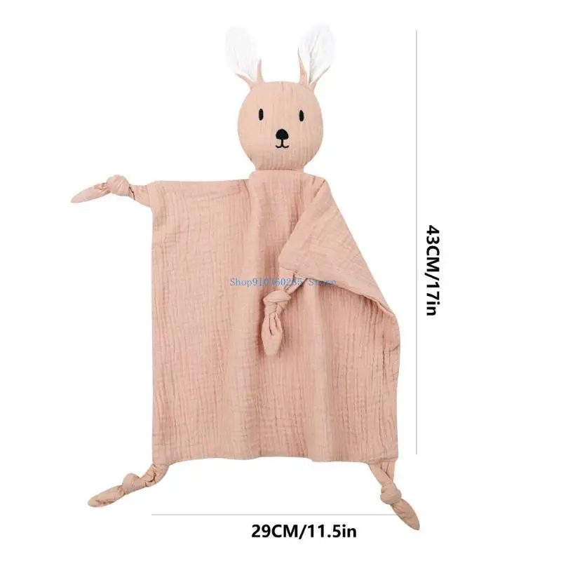 Vải ợ hoạt hình K9FF Thỏ giúp bình tĩnh và thúc đẩy giấc ngủ cho trẻ sơ sinh