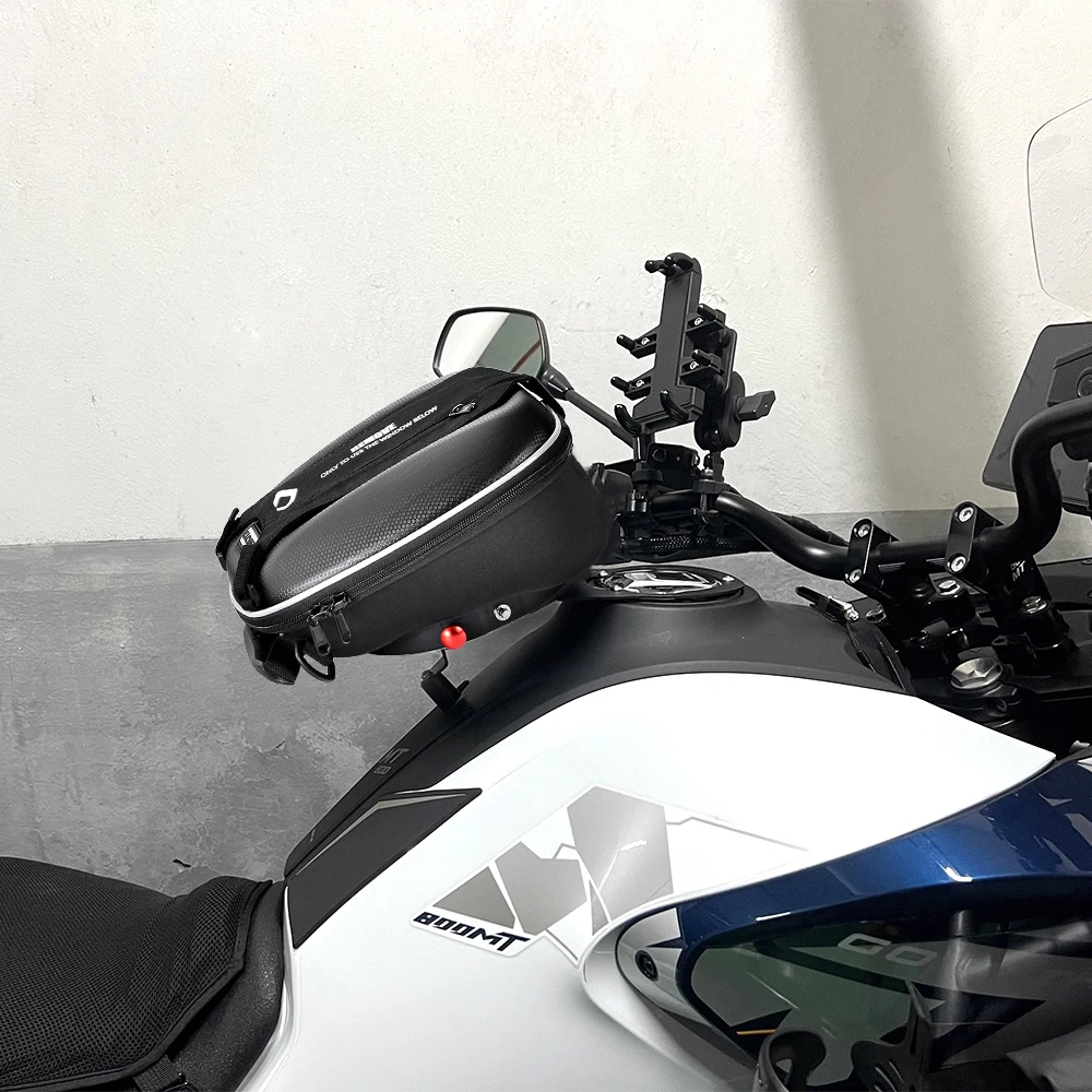 For CFMOTO 800MT Motorcycle Racing Tank Bag Quick Lock Fuel Tank Luggage Saddlebag Storage Backpack MT Storage Bags for CF MOTO