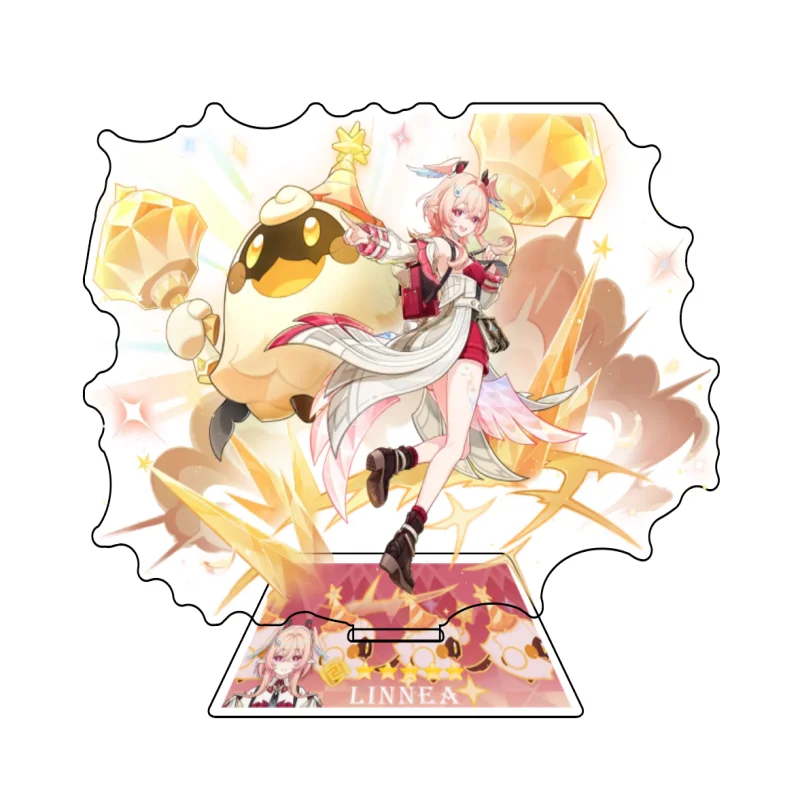 

Anime Figure Impact Wanderer Nahida Cyno Yelan Acrylic Stand Model Plate Desk Decor Standing Sign Fans Gift
