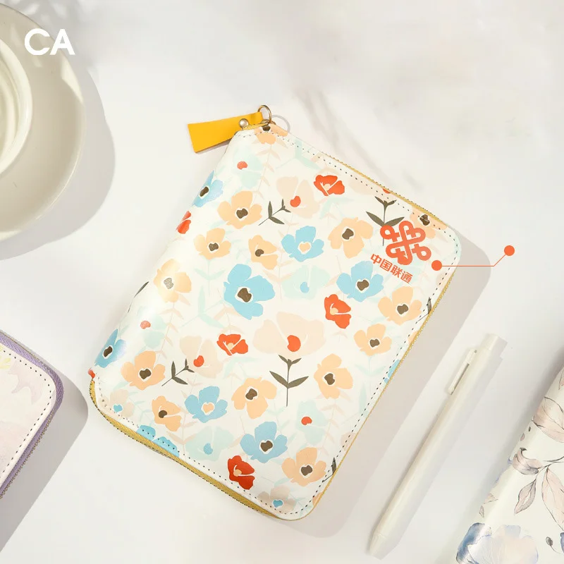 Zipper Diary Kawaii Sketchbook B6 Notebook and Journal Student Notepad Agenda Planner Organizer Spiral Sketch Note Book Cute Bag