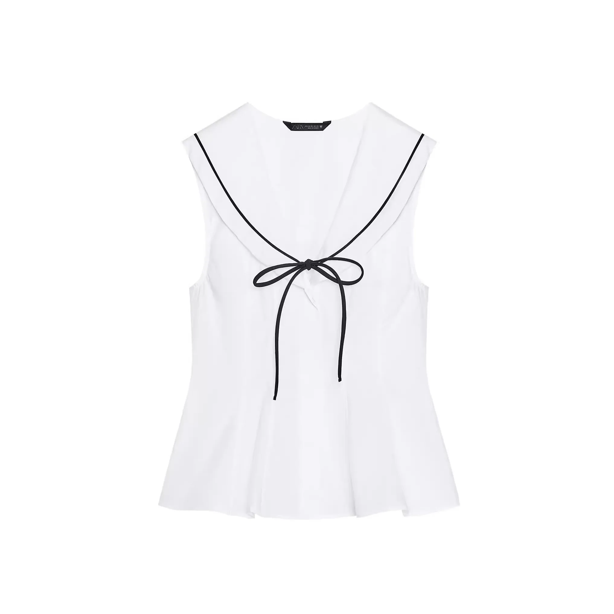 قمصان نسائية جديدة لصيف 2025 من أقمشة مختلطة مع تصميم عقدة فراشة على الحافة، قطن نقي، ستايل مريح للتنقل، تصميم نحيف، حماية من...