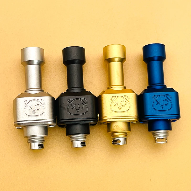 DSX WICK'D XO RBA Boro Bridge Panda Rba Boro 장치/빌렛/BB 모드 키트용 5PCS 에어 핀이 있는 재구성 가능한 탱크 분무기