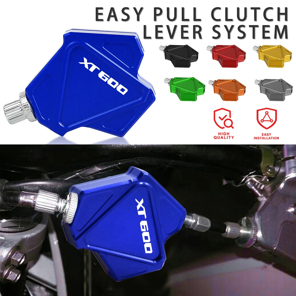Motorcycle CNC Aluminum Stunt Clutch Lever Easy Pull Cable System For Yamaha XT600 XT 600 E R X Z XT600E XT600Z XT600R XT600X