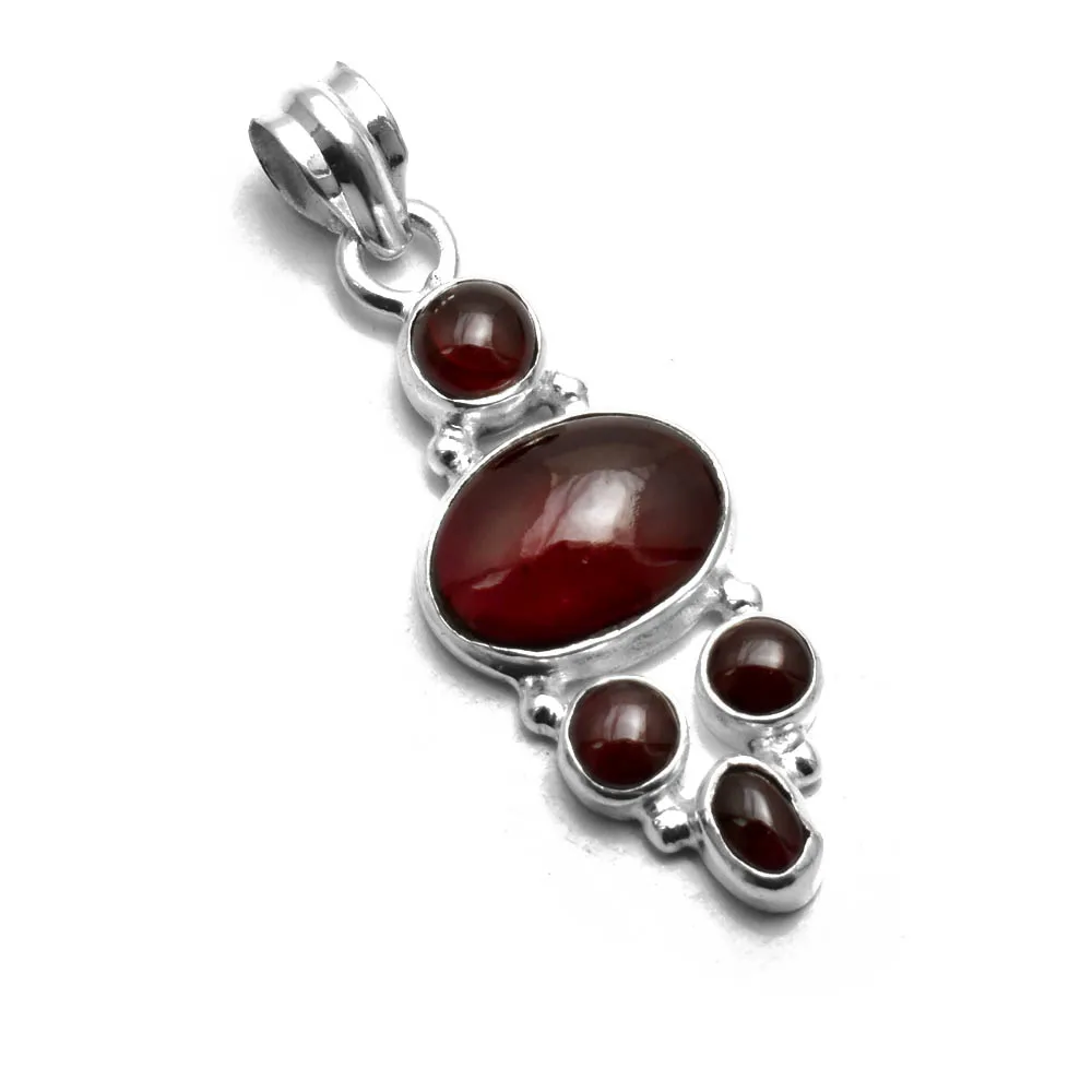 

Подлинная подвеска Rubellite из серебра 925 пробы, женское ювелирное изделие в подарок, 42 мм, AP9054