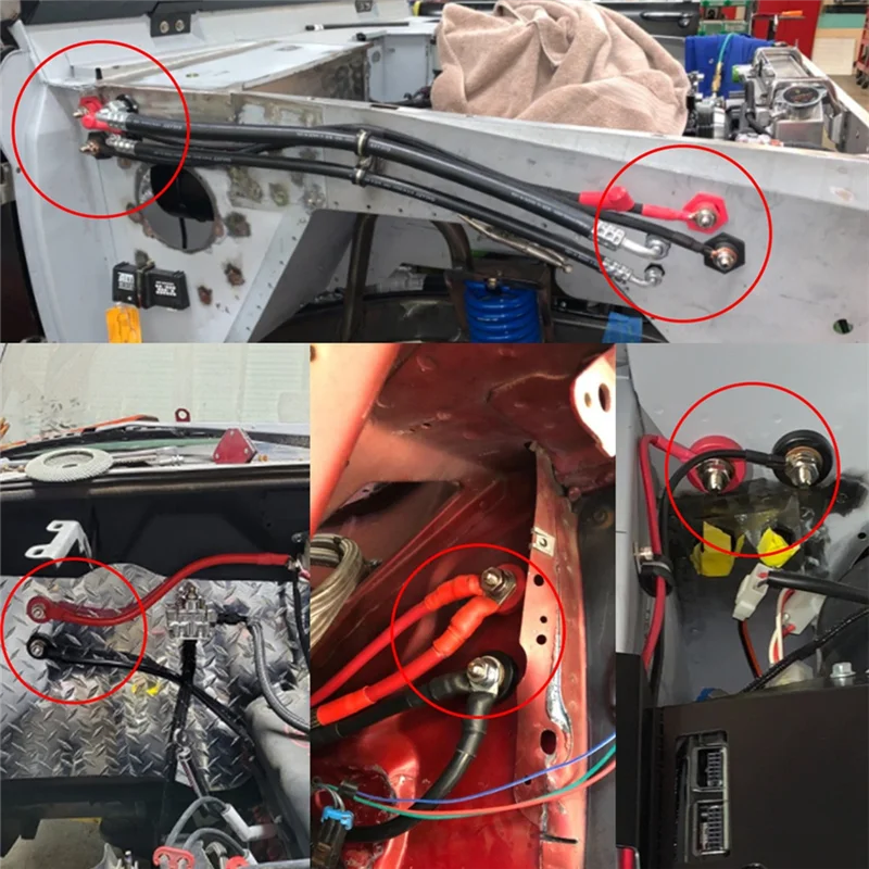 

Car Thru Panel Battery Terminal Connector Terminals Ends Battery Terminal Connectors For Trucks Cars SUV Ships