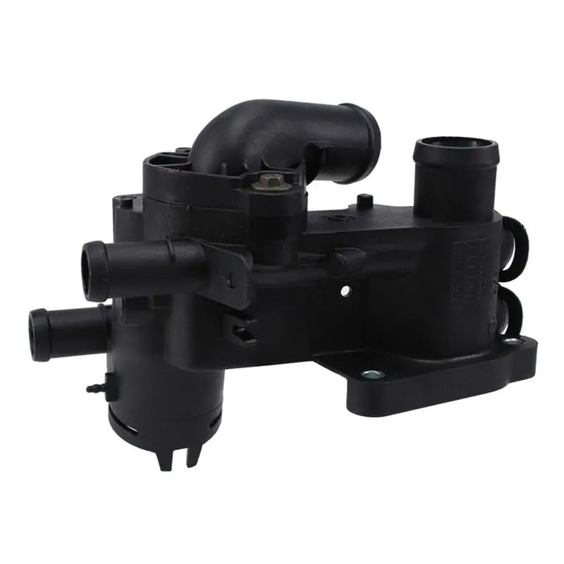 Compact Coolant Regulator Housing For Seat Cordoba Ibiza VW Polo 9N 1.4 16V Coolant Thermostat Housing Flange 032121111CG