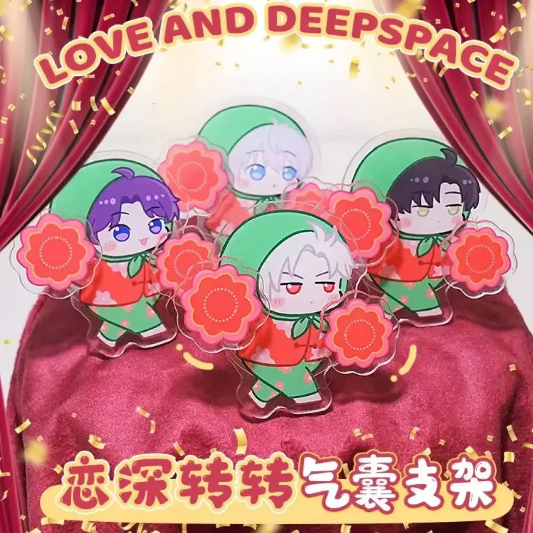 Love and Deepspace Fridge Magnets Xavier Zayne Rafayel ralayo Sylus Rotating Handkerchief Sticker Figure Stand Model Desk Decor