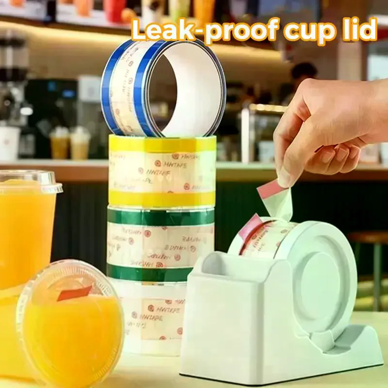 Sticker Seals Bubble Tea Cup Sealing Stickers 360/460 Sheets Per Pack Preventing Spills And Ensuring A Tight Seal Individual
