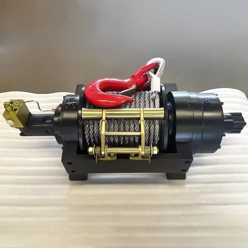 Wholesale Hydraulic Winch 15t 30000 lbs 33000 lbs Hydraulic Tension Winch with Cable for Sale