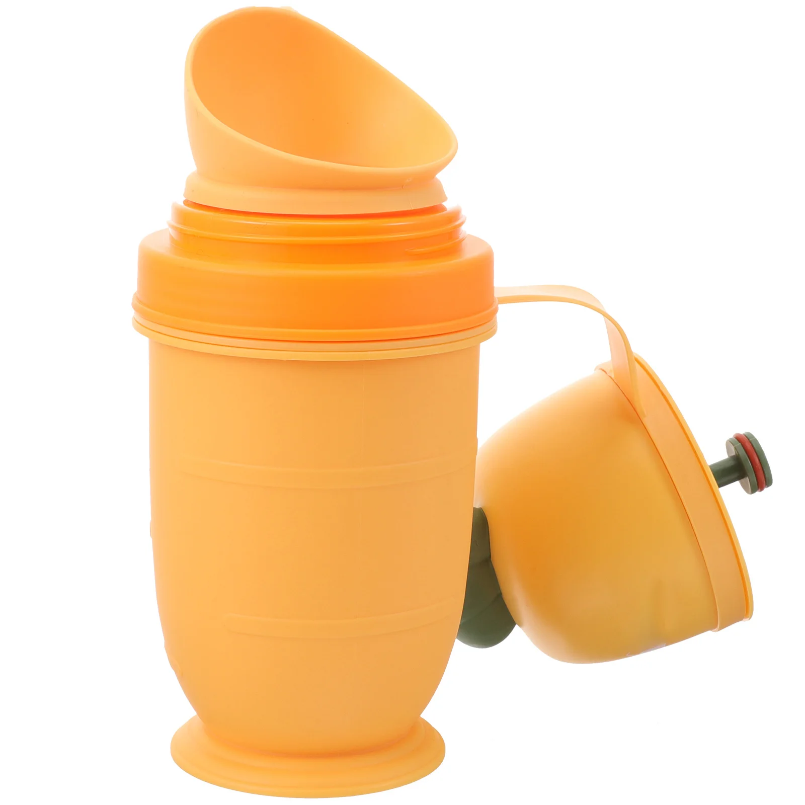

Portable Urinal for Boys Children Carrot Shaped Potty Travel Leak Proof PP Material Kids Emergency Toddler Potty Training Toilet