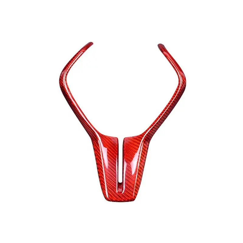 

Carbon Fiber Car Steering Panel Cover Trim For Infiniti Q50 Q60 2018 -2022 Interior Decoration-A02G