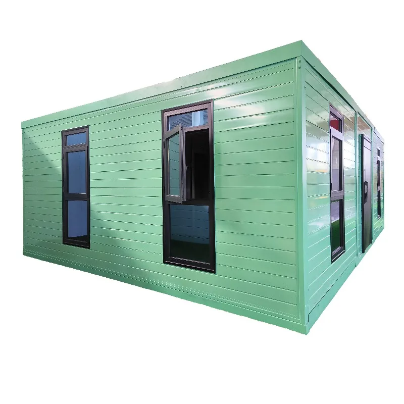 Steel Expandable Container Room Foldable Mobile House 20ft/40ft Sizes Fast Install Breathable Modern Design Hotel Villa