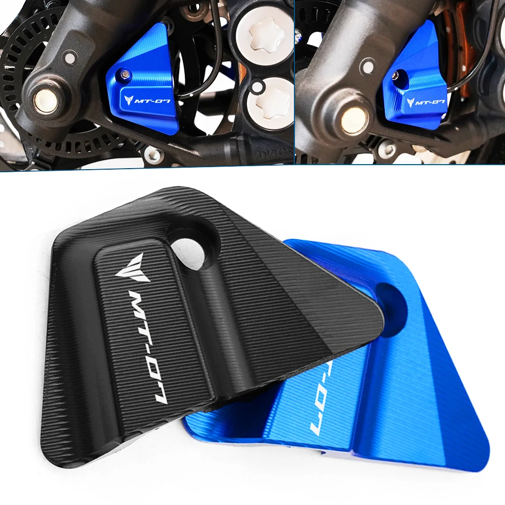 

For YAMAHA MT-07 MT07 MT 07 2025 2026 Motorcycle Accessories Aluminum Front Wheel ABS Sensor Protector Protection Trim Blocks