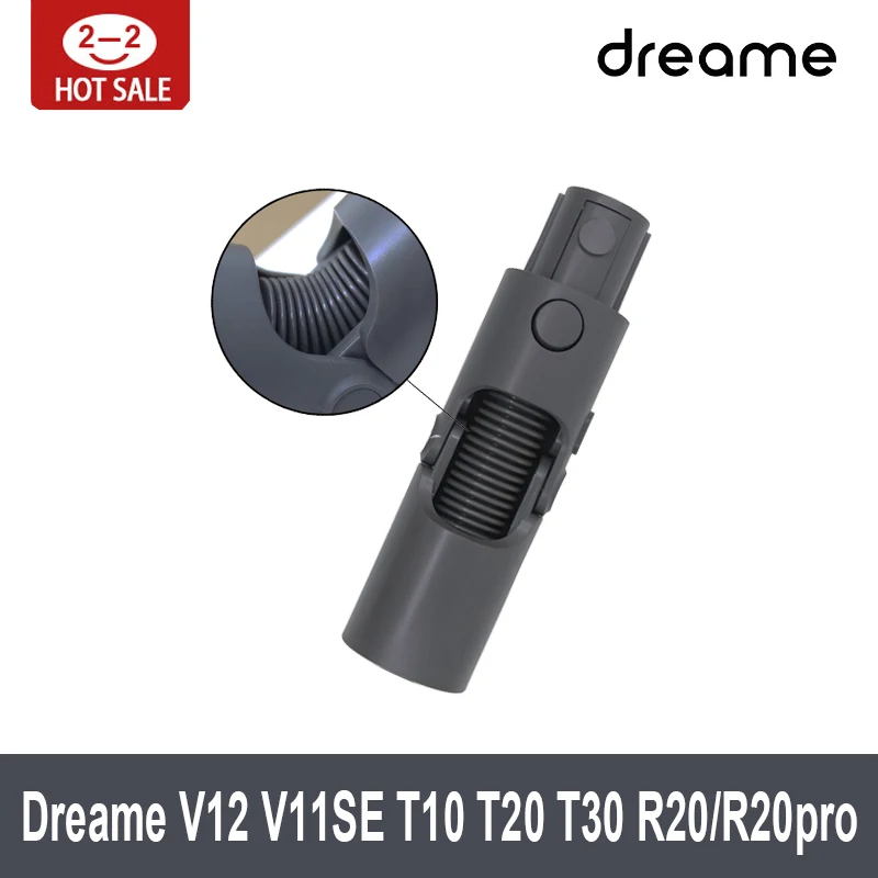 

Original Dreame V12 V11SE T10 T20 T30 R20/R20pro Vacuum Cleaner Bottom Adapter Flexible Accessories Conversion Head assembly