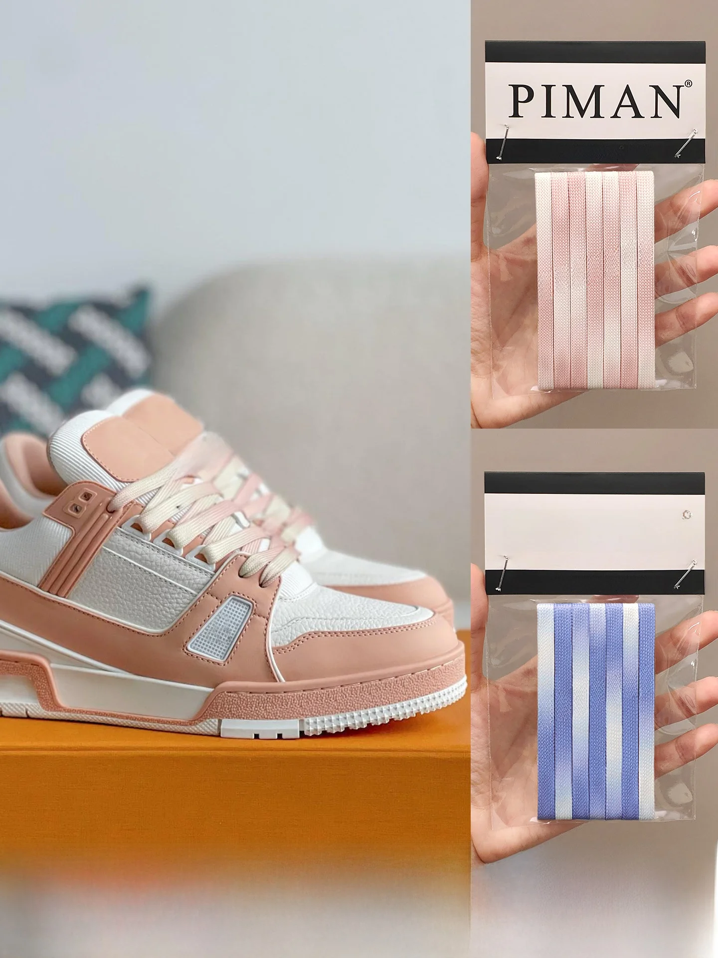 cacos-esportivos-piman-original-lv-trainer-adiente-sex-para-basquete-planos-dupla-camada-tons-esportivos-pacote