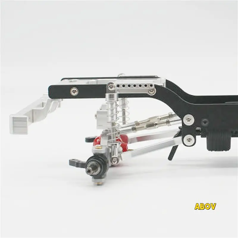 

64X Metal Chassis Pull Rods Link Suspension Tie Rod For MN D90 D91 D96 D99 D99S MN90 MN99S 1/12,Silver