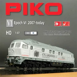 PIKO Train Model HO Type 1/87 52927 BR232 Lyudmila Diesel Locomotive Digital Sound Effect CTL Rail Car Toy