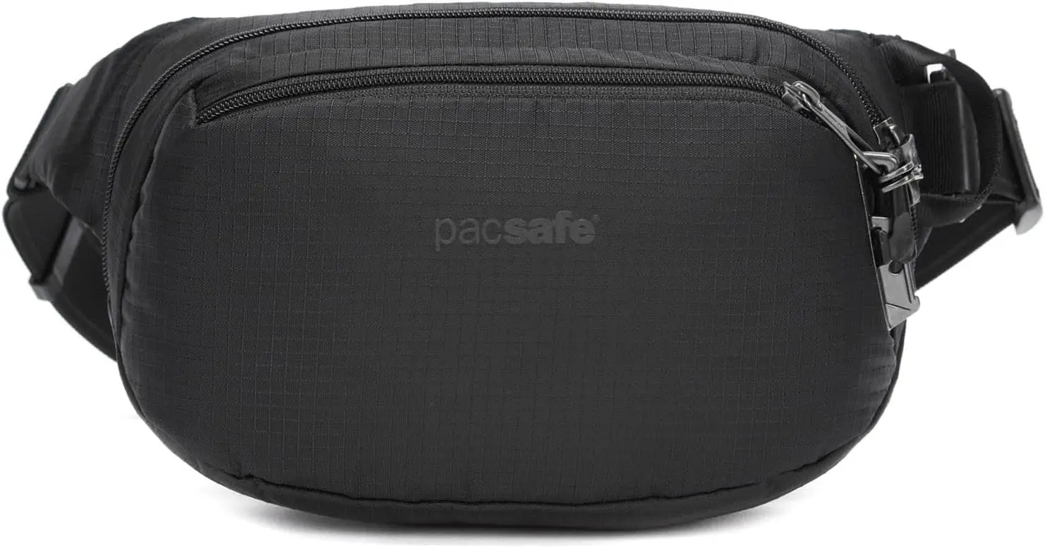 

Secure Hip Pack with RFID Blocking and Anti-Theft Features for Travel and Daily Use