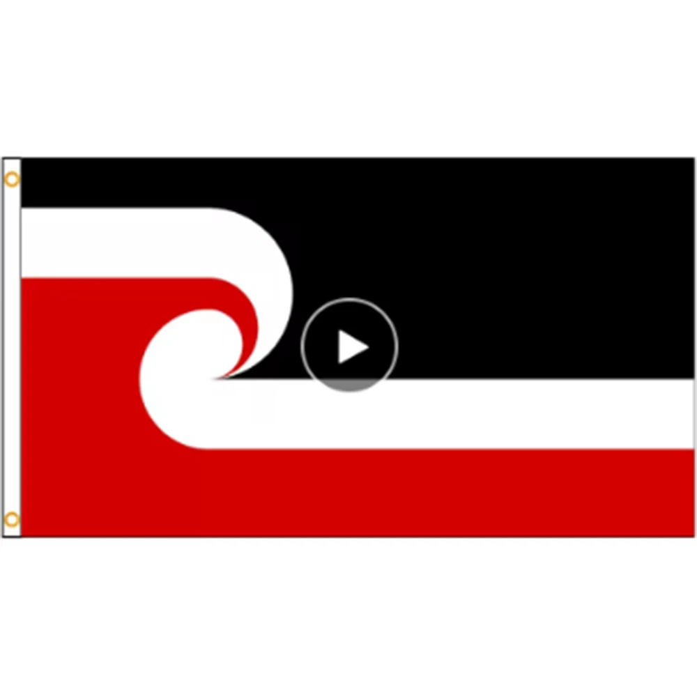 2X3FT Maori Flag WITH custom history 3x5ft Banner