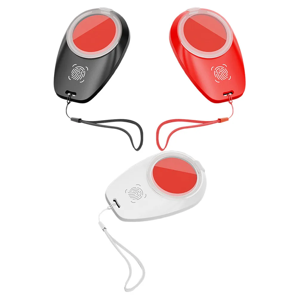 Finger Print Pad Quick drying Red Ink Thumbprint Identification Notary Office Use Stamp Accounting Portable Mini view 4