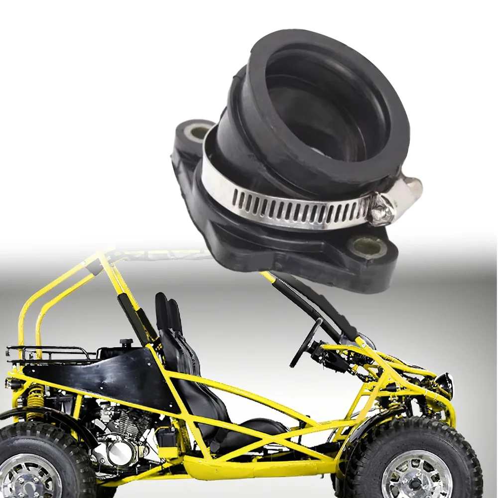 

Для CG 200-250cc ATV Dirt Bike Go Kart JQ109 мотоциклетный карбюратор впускного коллектора герметичное кольцо с зажимом аксессуары для мотоциклов