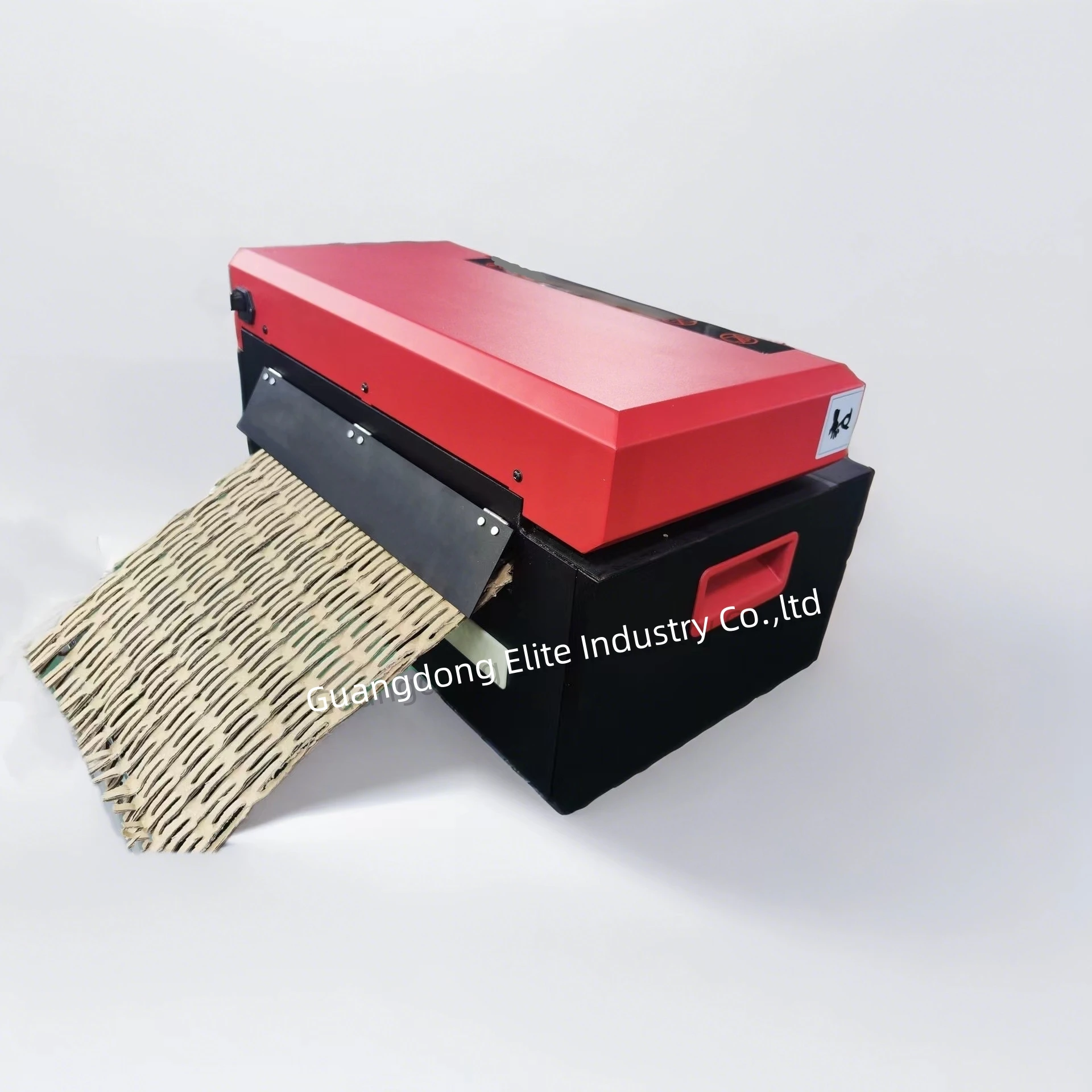 Professional Recyclable Paper Boxes Cutting Carton Perforator Machine Corrugated Cardboard Shredder Electric Source Waste